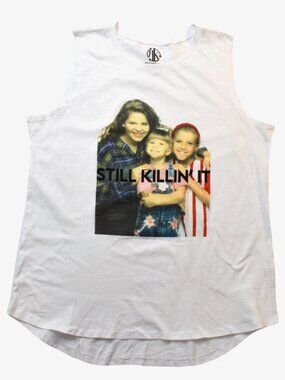 Recycled Karma Womens Full House Still Killing It Muscle Tank Shirt New S-XL